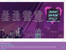 Tablet Screenshot of indiesinvadephilly.com